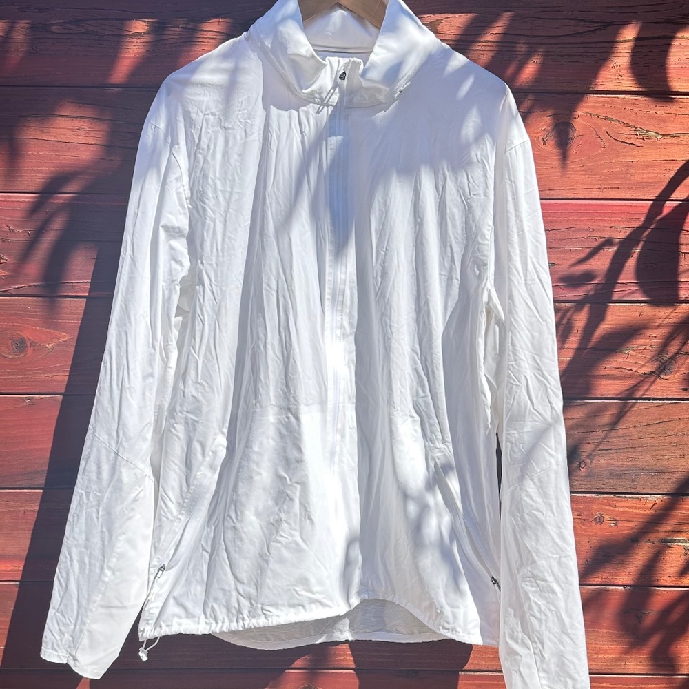 Lululemon White Jacket XL